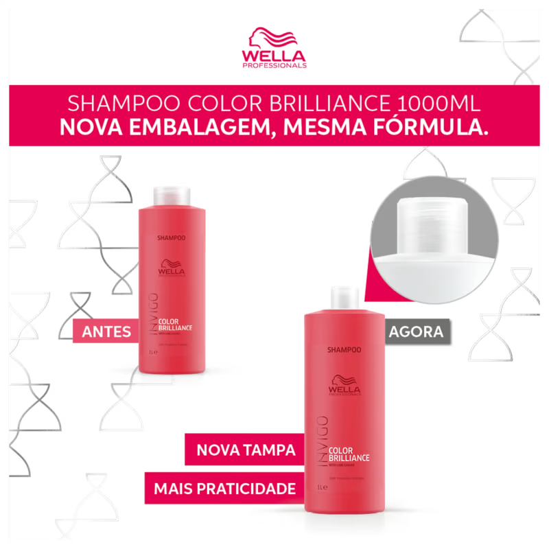 Kit Wella Professionals Invigo Collor Brilliance Duo Salon Bright (2 Produtos)