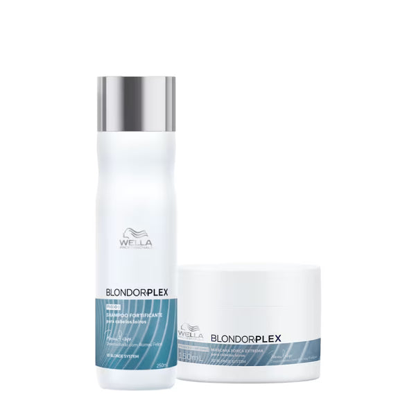Kit Wella Professionals Home Mask Blondorplex (2 Produtos)