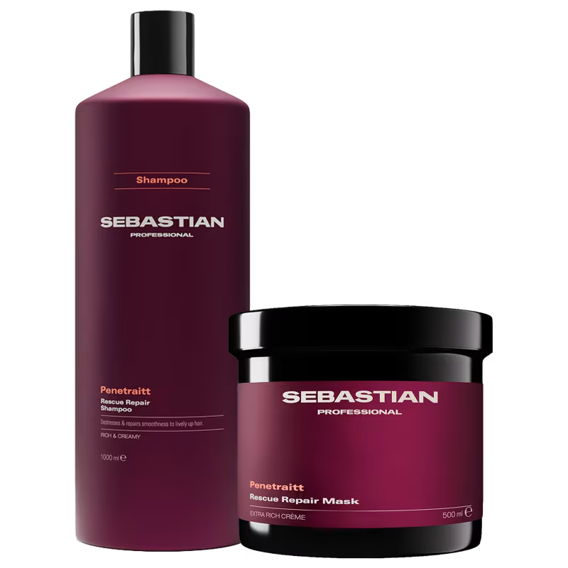 Kit Sebastian Professional Penetraitt Mask Duo Salon (2 Produtos)