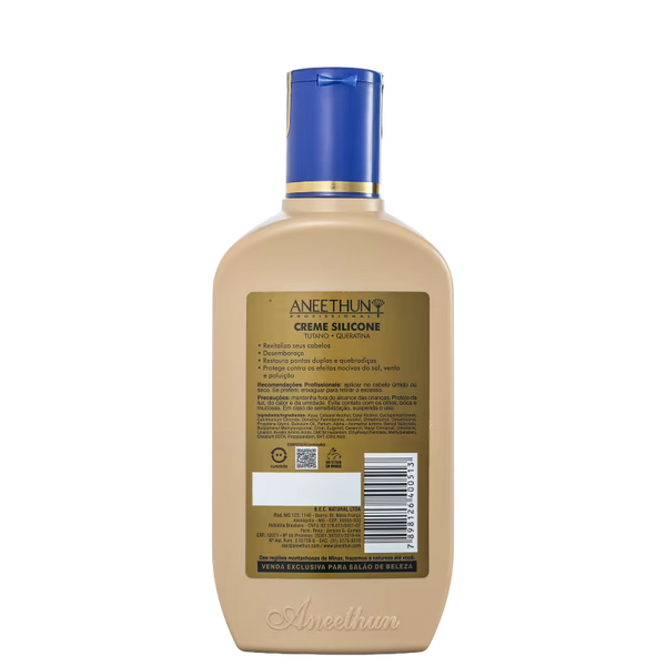 Aneethun Linha A Silicone com Tutano e Queratina - Creme Capilar 250ml