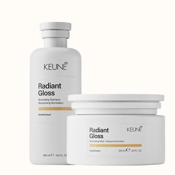 Shampoo + Máscara Radiant Gloss keune (2 Produtos)