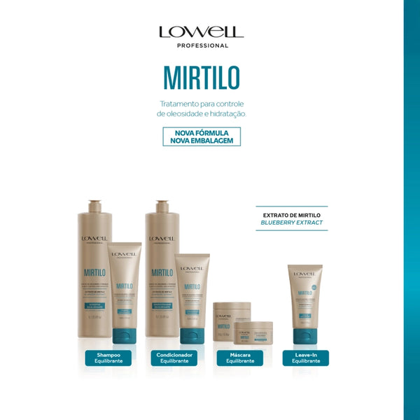 Kit Lowell Extrato de Mirtilo Duo (2 Produtos)Shampoo e máscara