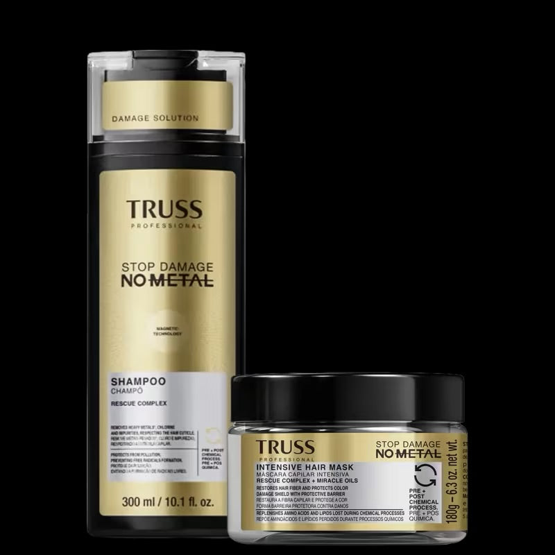 Kit TRUSS No Metal Stop Damage Duo (2 Produtos)