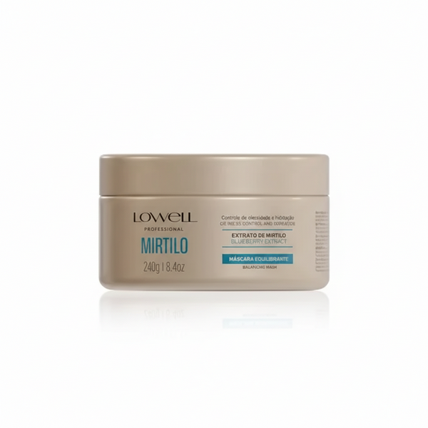 Lowell Mirtilo - Máscara Capilar 240g