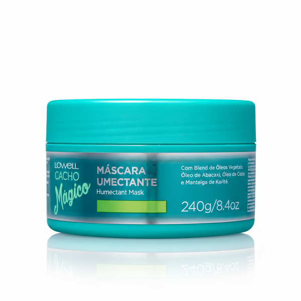 Lowell Cacho Mágico Umectante - Máscara Capilar 240g