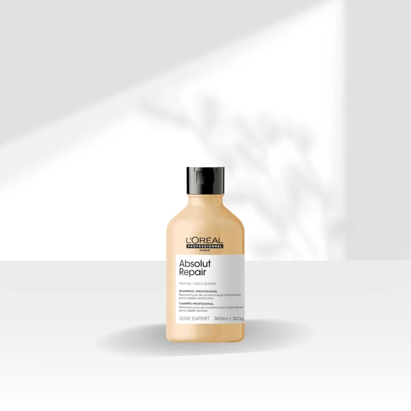 Kit L'oréal Professionnel Serie Expert Absolut Repair Gold Quinoa - Shampoo 300ml