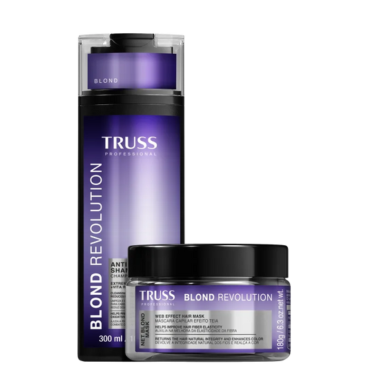 Kit TRUSS Blond Revolution Duo (2 Produtos) – Shampoo e Máscara