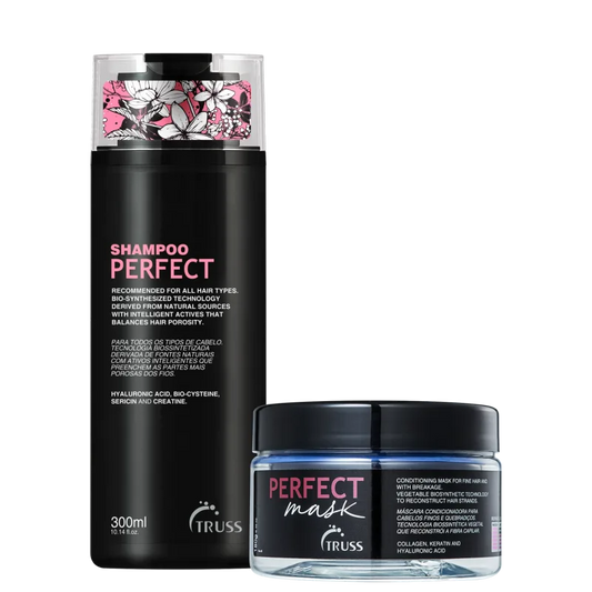 Kit TRUSS Perfect Essential Care (2 Produtos)- Shampoo e Máscara