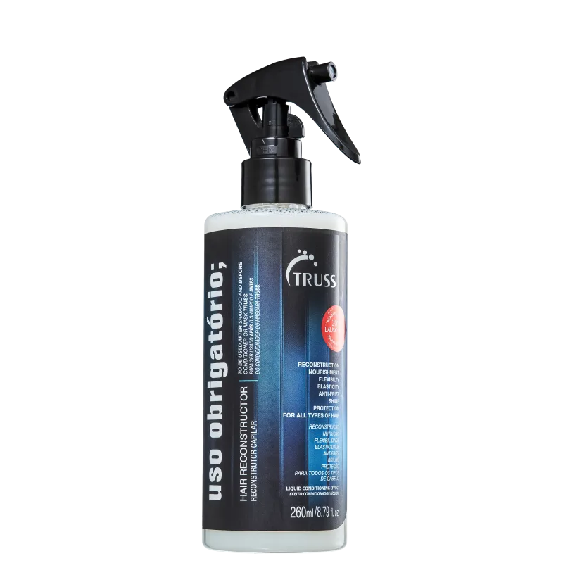 TRUSS Uso Obrigatório - Tratamento Liquido Reconstrutor 260ml