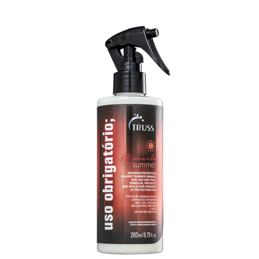 TRUSS Uso Obrigatório Miracle Summer – Tratamento Reconstrutor e Protetor Térmico 260ml
