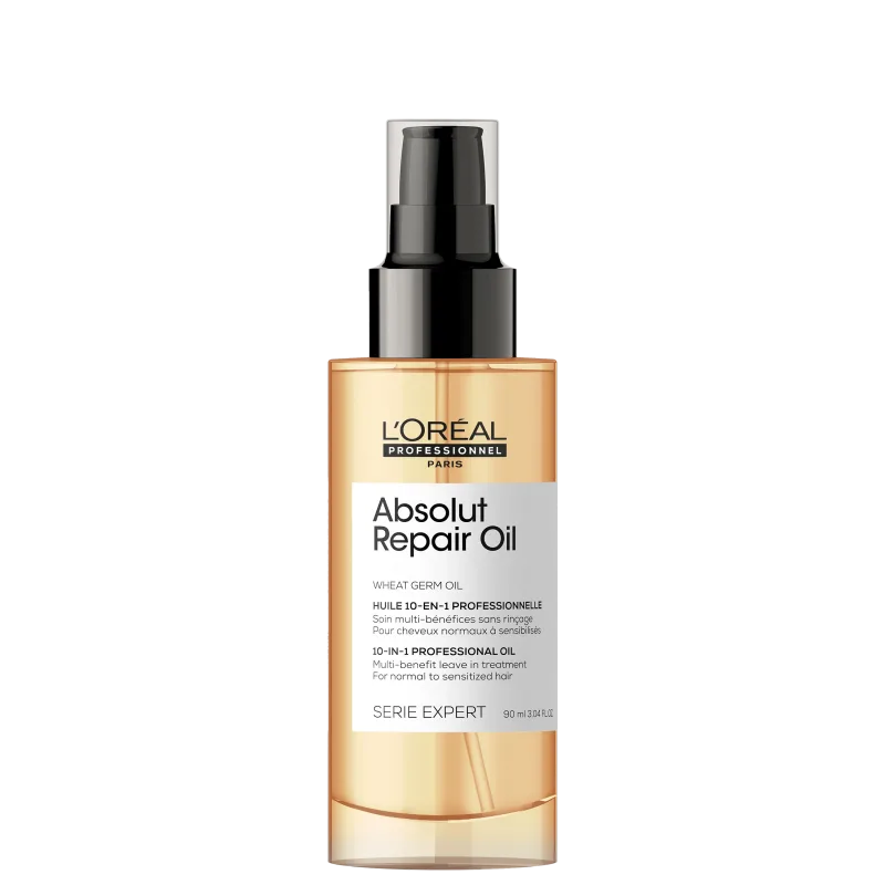 L'Oréal Professionnel Serie Expert Absolut Repair Gold Quinoa 10in1 - Óleo Reparador 90ml
