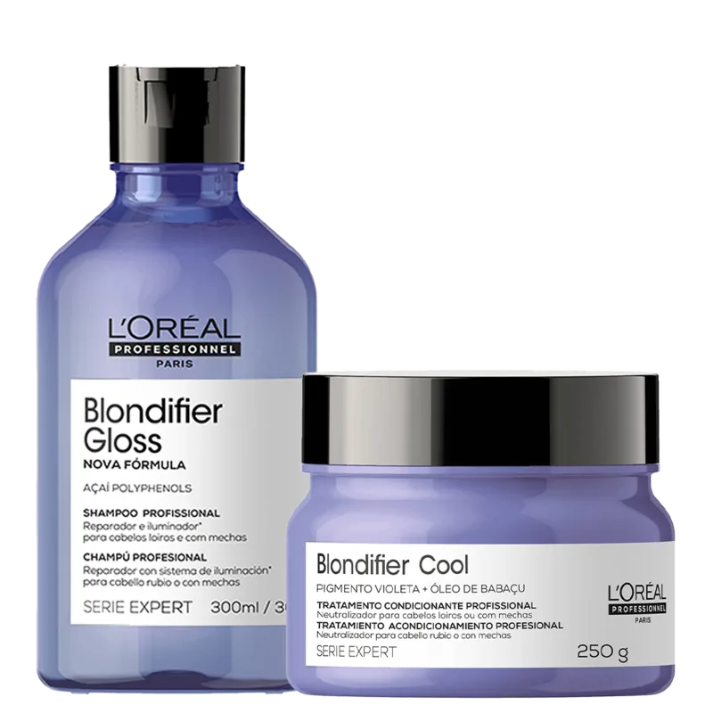 Kit L'Oréal Professionnel Serie Expert Blondifier Dupla de Cuidados (2 Produtos)