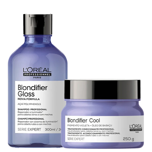 Kit L'Oréal Professionnel Serie Expert Blondifier Dupla de Cuidados (2 Produtos)
