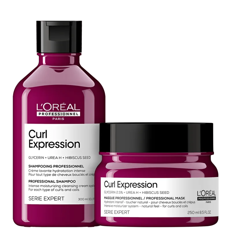 Kit L'Oréal Professionnel Serie Expert Curl Expression Intense Moisturizing Duo (2 Produtos)
