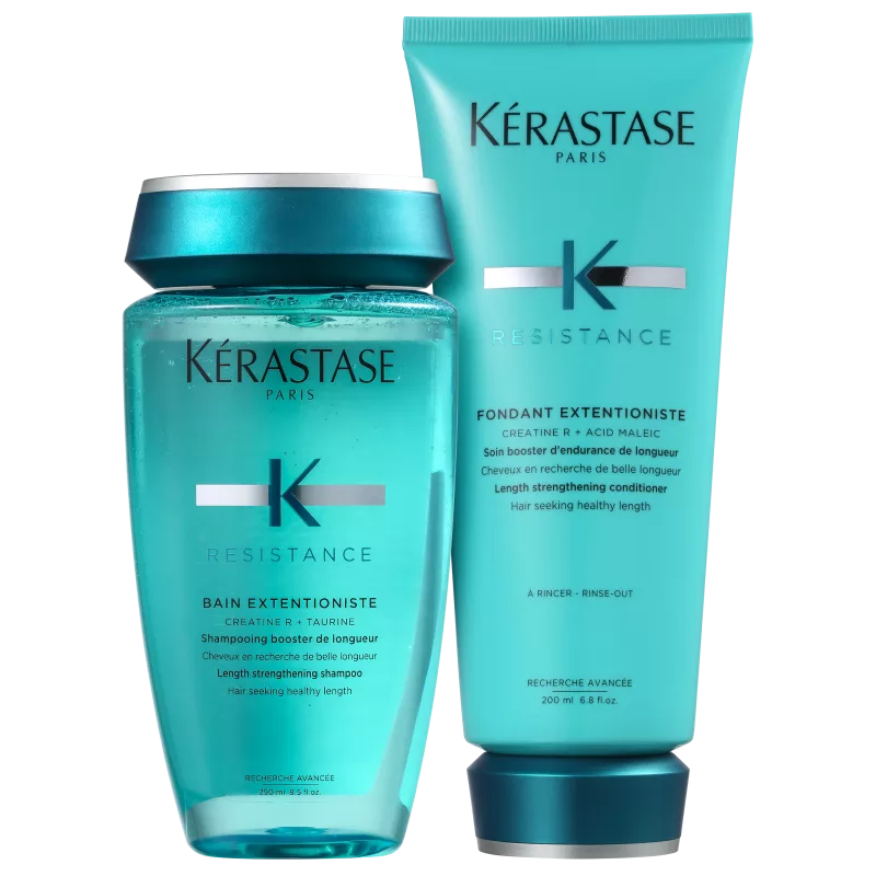 Kit Kérastase Résistance Extentioniste Bain Fondant Shampoo e Condicionador