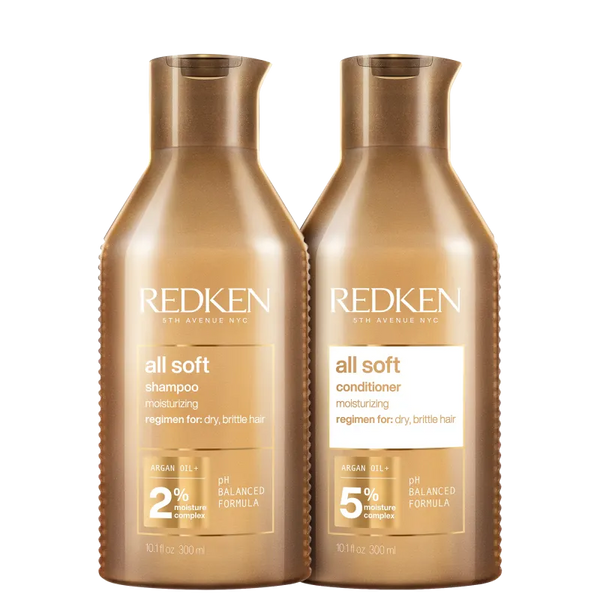 Kit Redken All Soft Duo (2 Produtos) Shampoo e condicionador