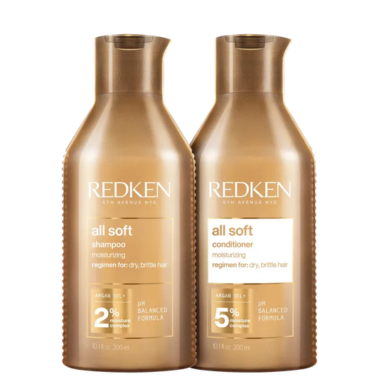 Kit Redken All Soft Duo (2 Produtos) Shampoo e condicionador