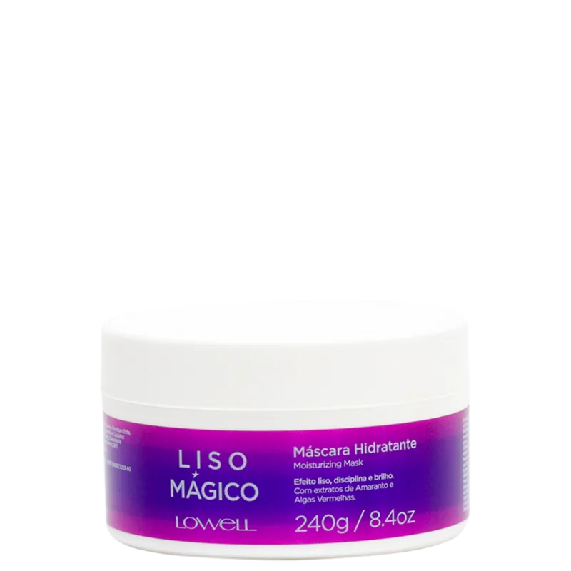 Lowell Liso Mágico - Máscara Capilar 240g