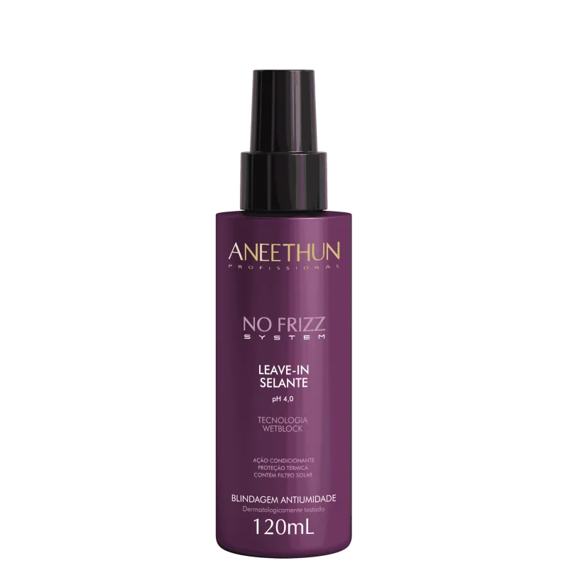 Aneethun No Frizz System – Leave-in Protetor Térmico 120ml
