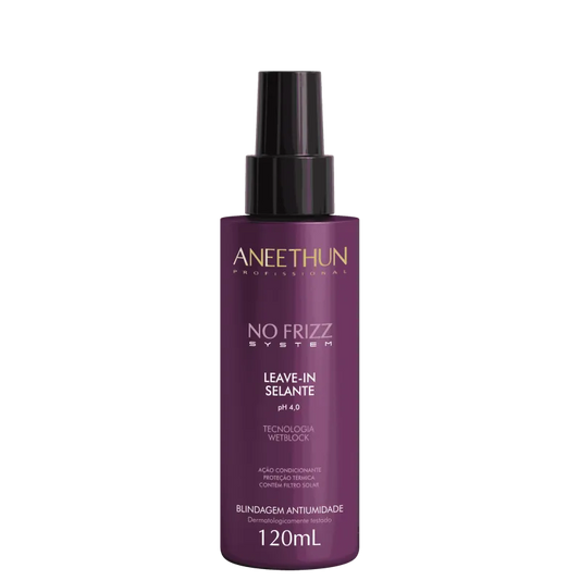 Aneethun No Frizz System – Leave-in Protetor Térmico 120ml