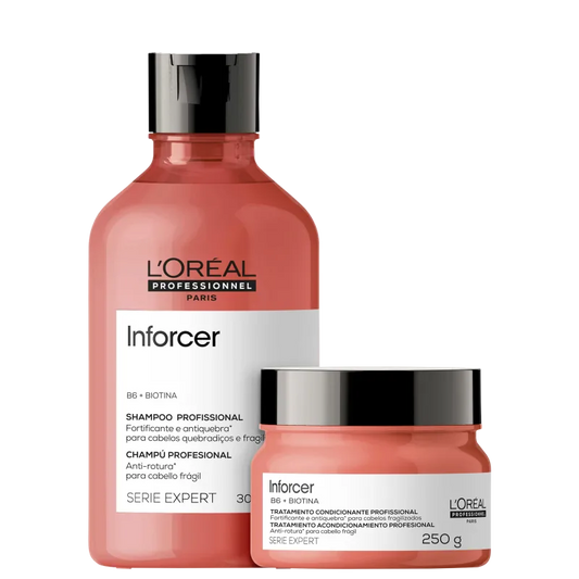 Kit L’Oréal Professionnel Inforcer Serie Expert Treat - Shampoo e Máscara