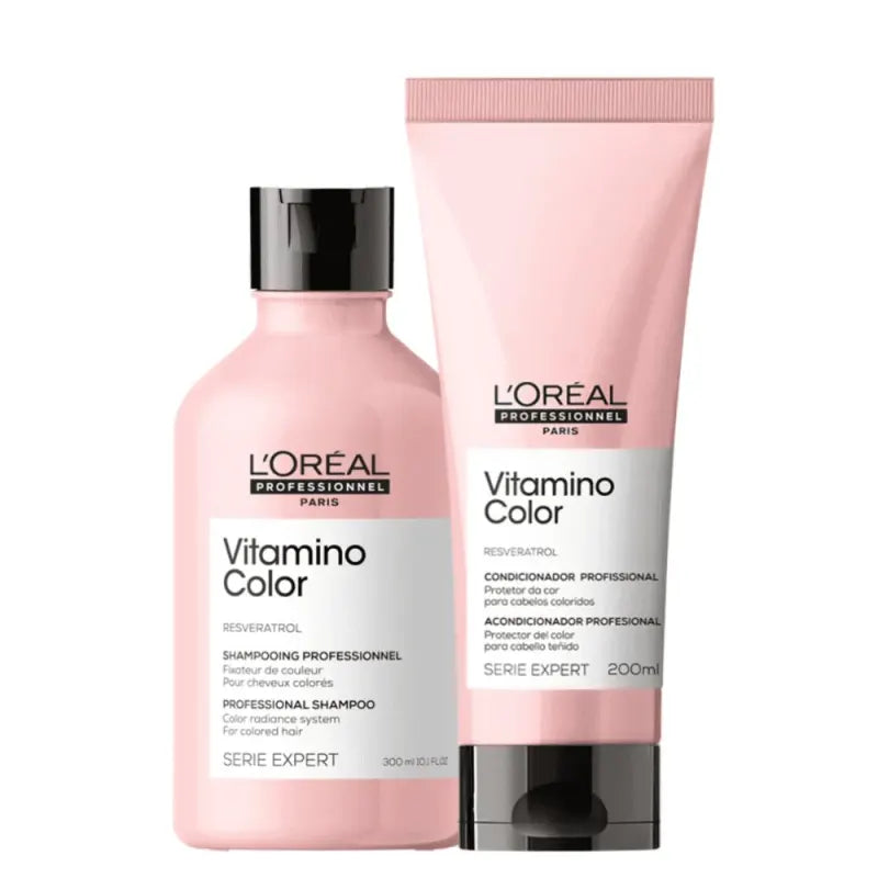 Kit L'Oréal Professionnel Expert Vitamino Color Dueto Essencial - Shampoo e Condicionador