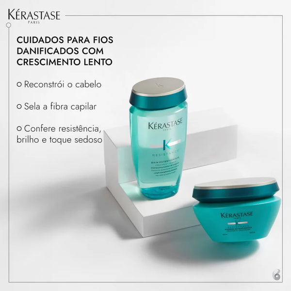 Kit Kérastase Résistance Extentioniste Bain Masque- Shampoo e Máscara