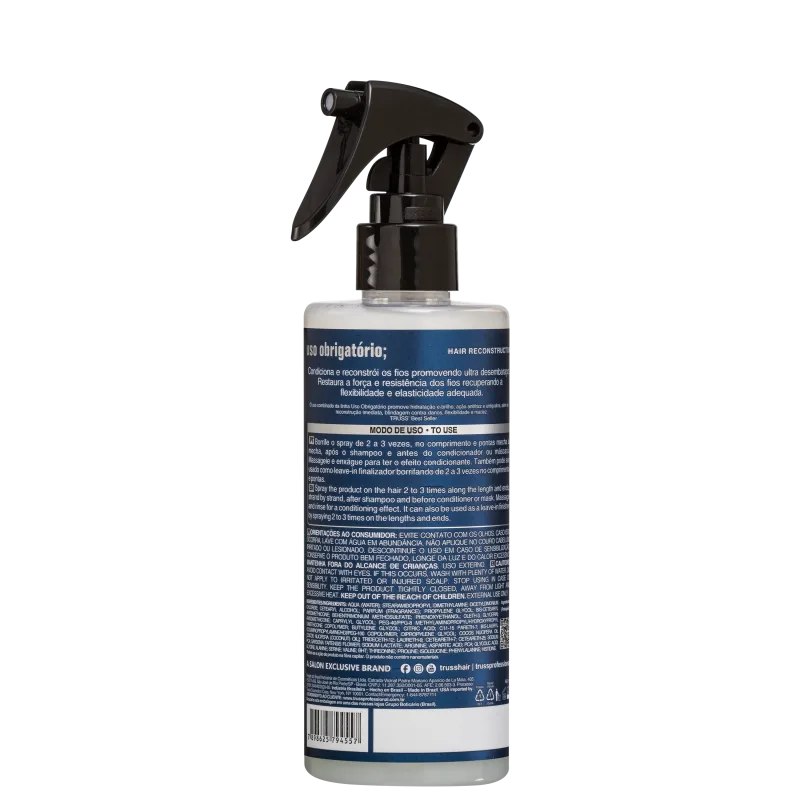 TRUSS Uso Obrigatório – Tratamento Líquido Reconstrutor