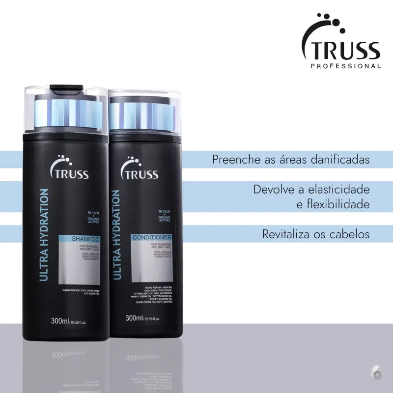 Kit TRUSS Ultra Hydration Duo - Shampoo e Condicionador