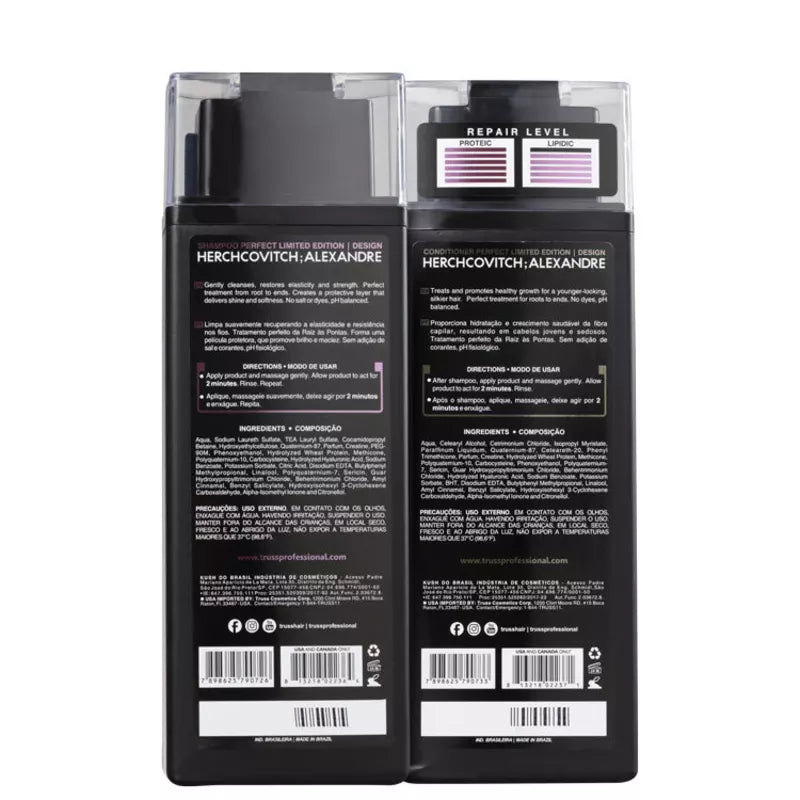 Kit Truss Perfect Duo- Shampoo e Condicionador