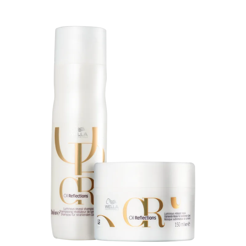 Kit Wella Professionals Oil Reflections Mask Duo  Kit de shampoo e máscara