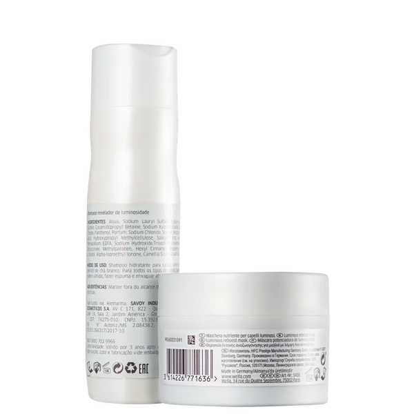 Kit Wella Professionals Oil Reflections Mask Duo  Kit de shampoo e máscara