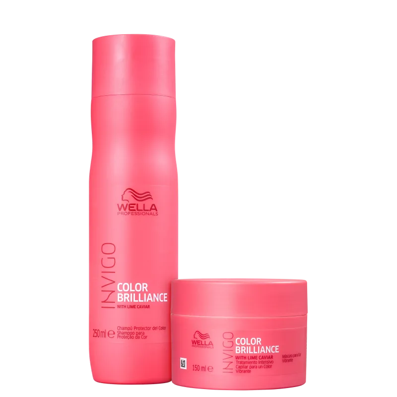 Kit Wella Professionals Invigo Color Brilliance - Shampoo e Máscara