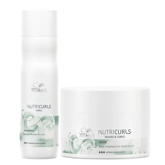 Kit Wella Professionals Nutricurls Dupla (2 Produtos) Kit com shampoo e máscara