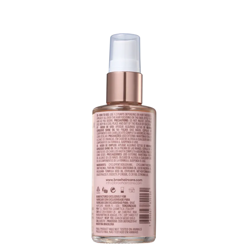 Braé Revival Gorgeous Shine – Óleo Finalizador