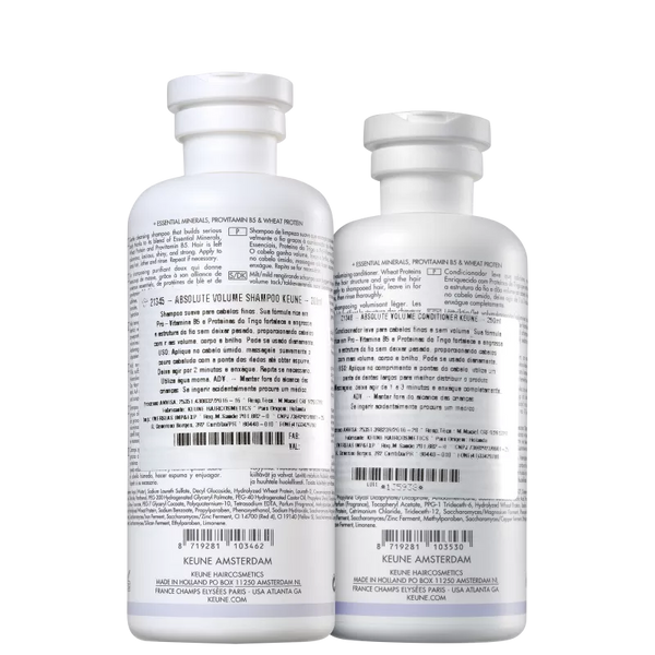 Kit Keune Care Absolute Volume – Shampoo e Condicionador