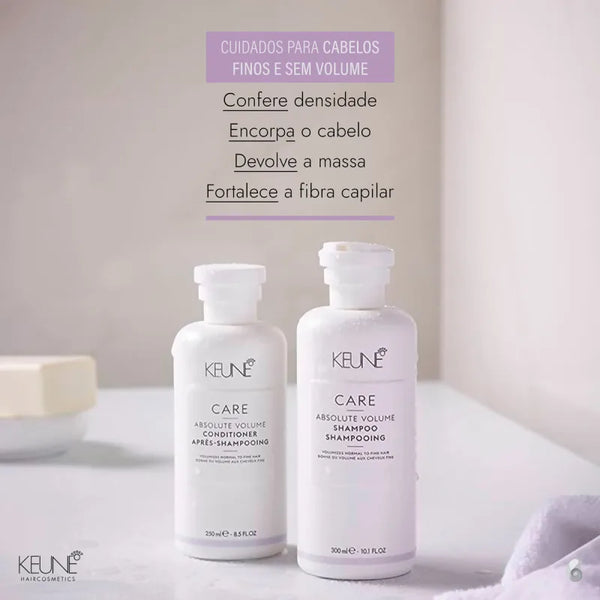 Kit Keune Care Absolute Volume – Shampoo e Condicionador
