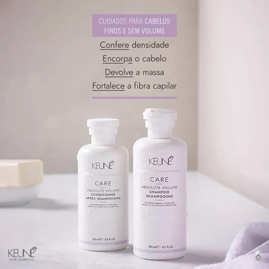 Kit Keune Care Absolute Volume – Shampoo e Condicionador