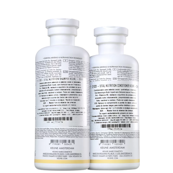 Kit Keune Care Vital Nutrition Duo (2 Produtos)