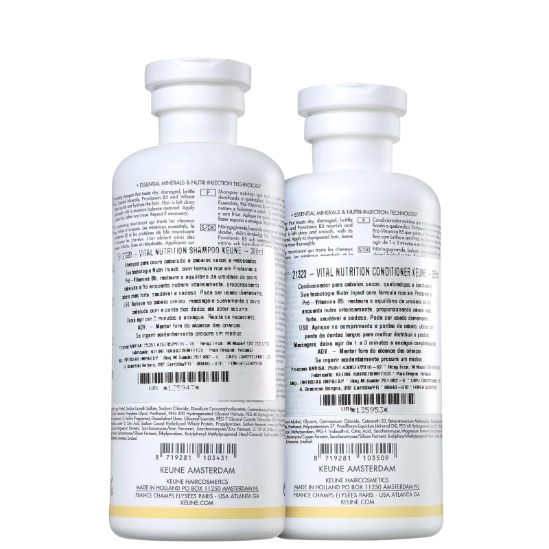 Kit Keune Care Vital Nutrition Duo (2 Produtos)