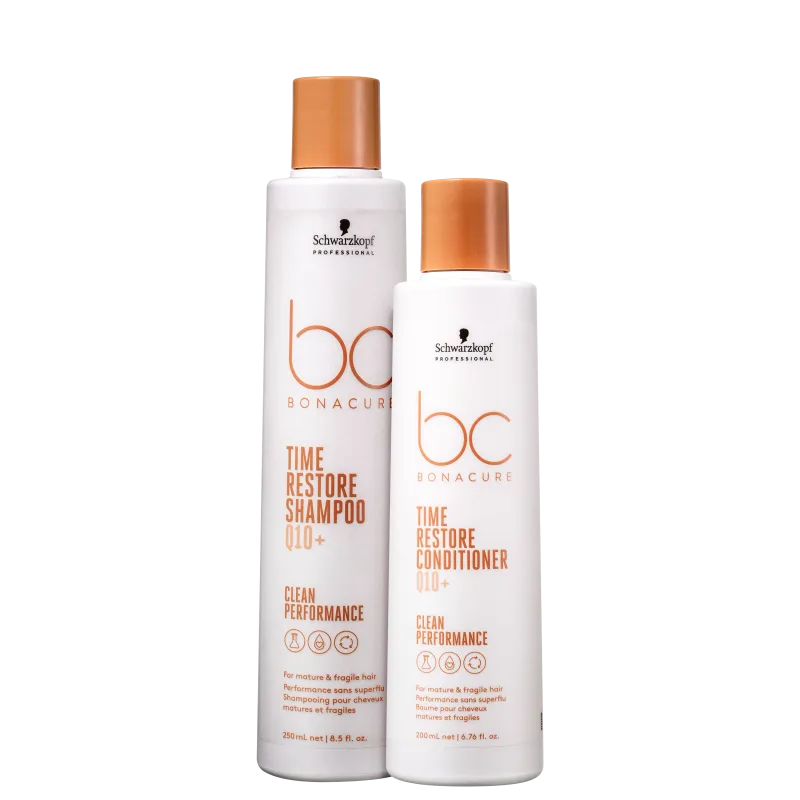 Kit Schwarzkopf Professional BC Bonacure Clean Performance Time Restore (2 Produtos)