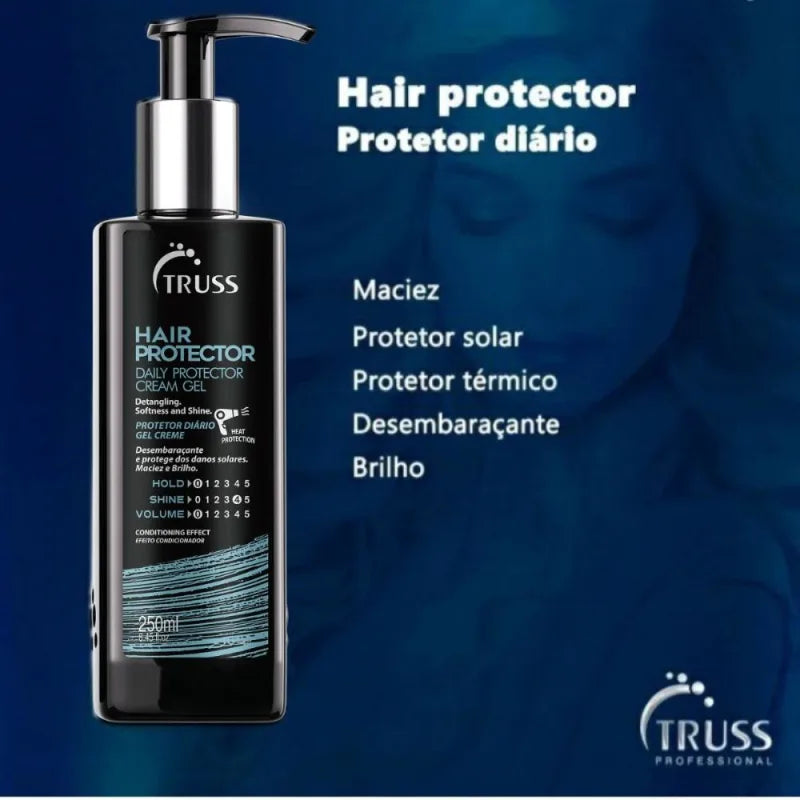 Kit Truss Uso Obrigatório & Hair Protector Duo (2 Produtos) - Protetor térmico
