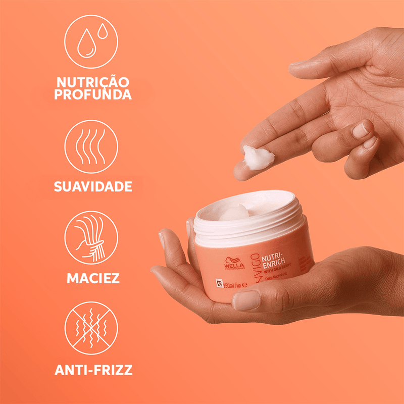 Kit Wella Professionals Invigo Nutri-Enrich Double - Shampoo e Máscara