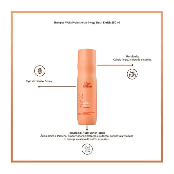 Wella Professionals Invigo Nutri-Enrich - Shampoo 250ml