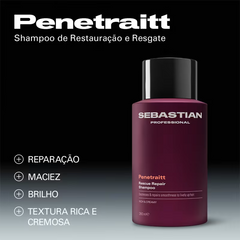 Kit Sebastian Professional Penetraitt Mask Luxe Home (2 Produtos)