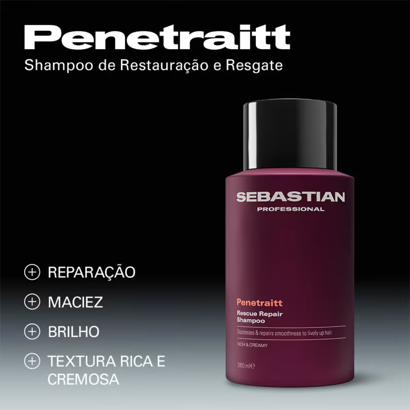 Kit Sebastian Professional Penetraitt Mask Luxe Home (2 Produtos)