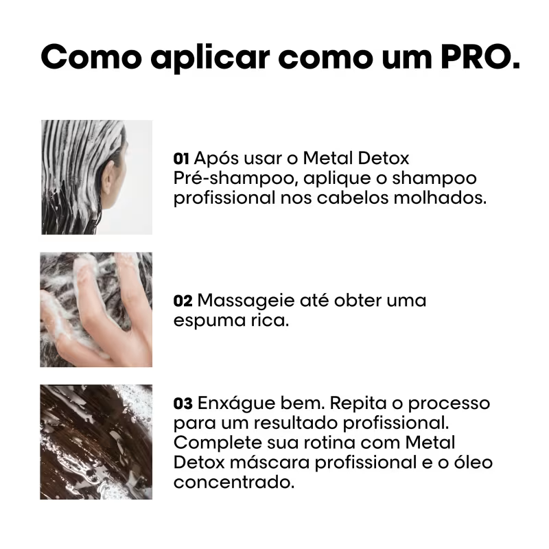 L'Oréal Professionnel Metal Detox - Shampoo 300ml
