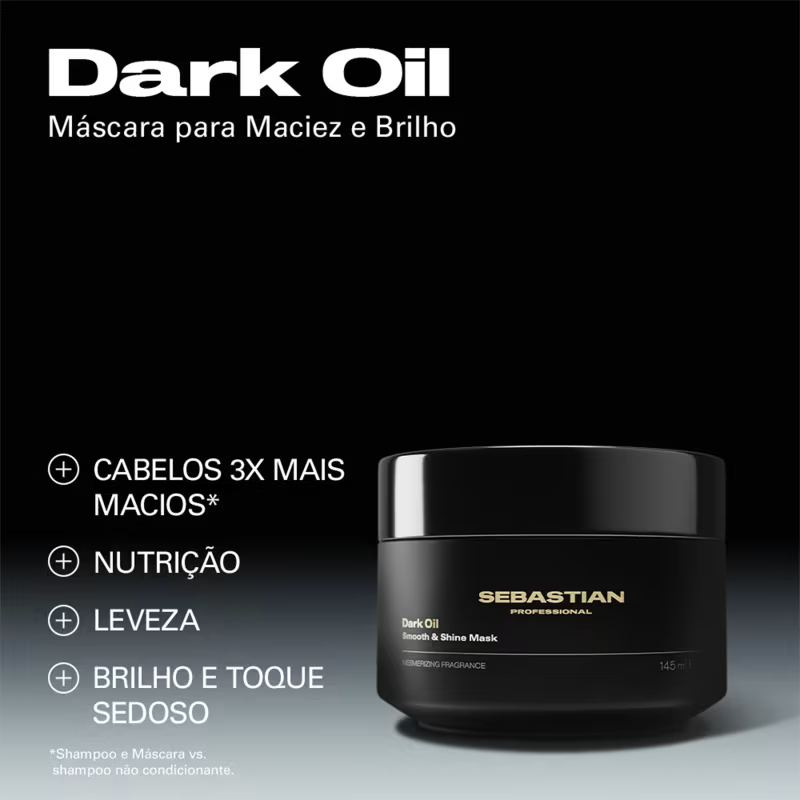 Sebastian Professional Dark Oil - Máscara Capilar 145ml