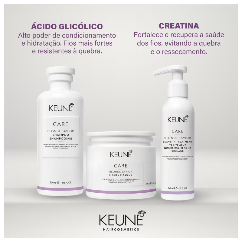 Keune Care Blonde Savior - Máscara Capilar 200ml