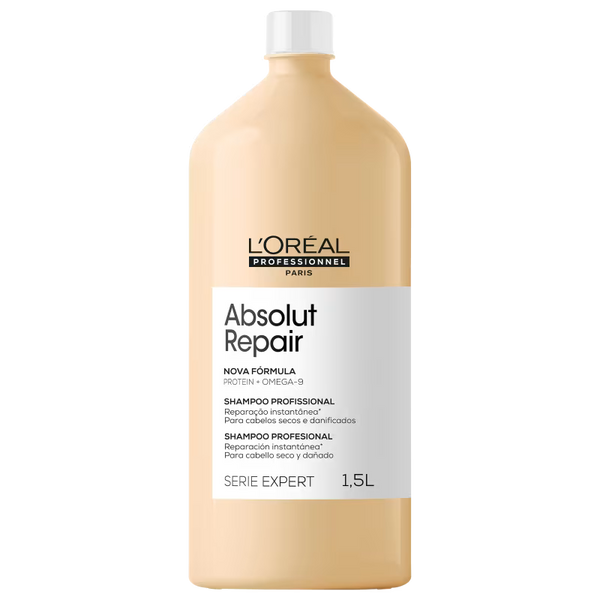 L'Oréal Professionnel Serie Expert Absolut Repair Omega-9 + Protein - Shampoo 1,5L